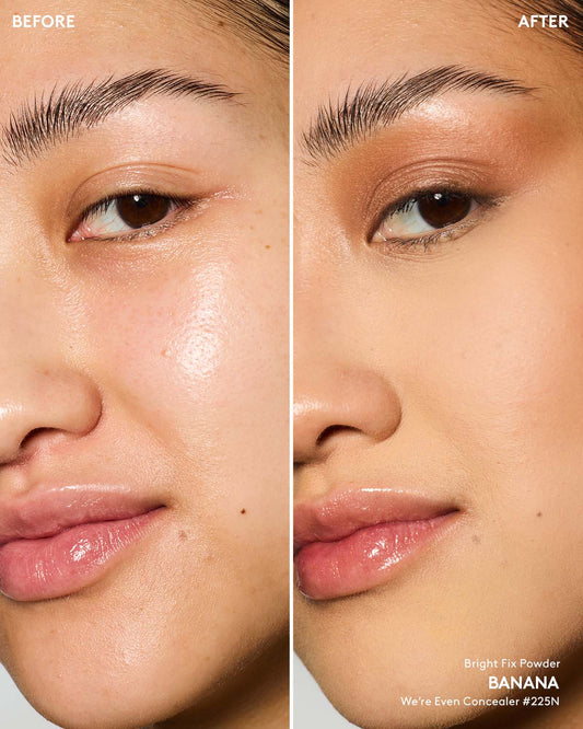 Bright Fix Instant Brightening + Blurring Powder — Banana