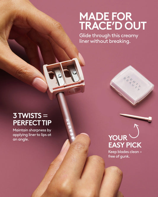 Trace'd Out Dual Pencil Sharpener