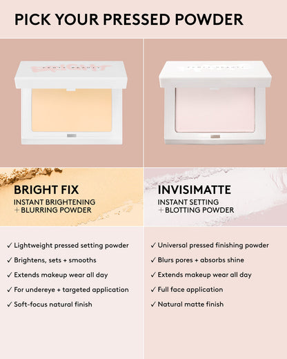 Bright Fix Instant Brightening + Blurring Powder — Rose Quartz