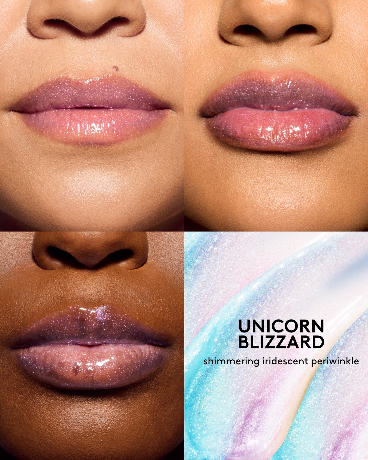 Gloss Bomb Stackz Layered Lip Luminizer — Unicorn Blizzard