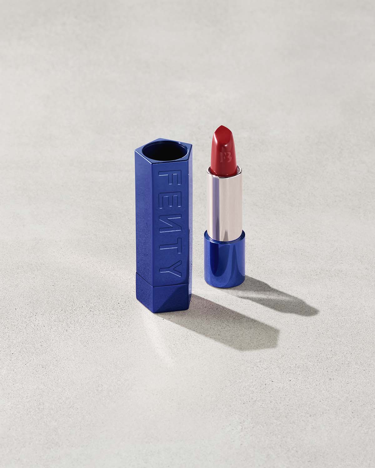 Fenty Icon The Case Semi-Matte Refillable Lipstick — Navy Edition